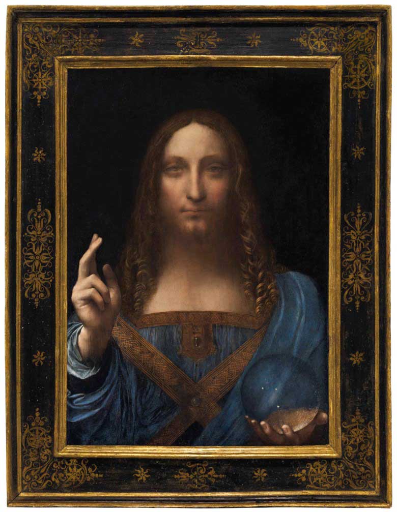 Salvator Mundi, Leonardo Da Vinci painting