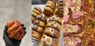 Στο Country breadery ένα τεράστιο roll croissant κλέβει τις εντυπώσεις