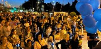 Βραδινός περίπατος στη Θεσσαλονίκη για όλα τα παιδιά που αγωνίζονται μέσα στα νοσοκομεία