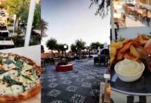 Για pasta και pizza σε μία ξεχωριστή, οικογενειακή αυλή της Αμμουλιανής που σου κρατάει παρέα από το πρωί