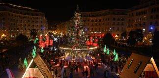 Ξεκινούν οι προετοιμασίες για τη Χριστουγεννιάτικη Αγορά στην Αριστοτέλους
