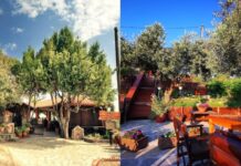 Ανακαλύψαμε την ταβέρνα με τη χαρακτηριστική βεράντα στο ορεινό χωριό τη Σιθωνίας που συνεχίζει να κρατάει ζωντανή την παράδοση