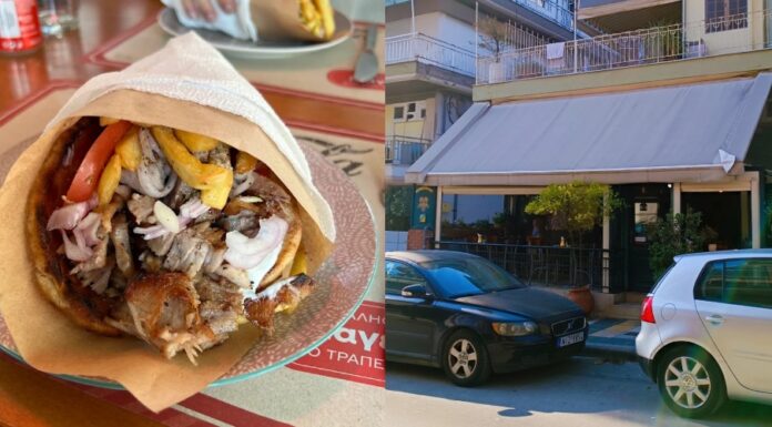 Το συνοικιακό γυράδικο με τον χειροποίητο γύρο του ονείρου