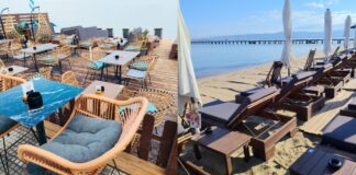 Το cafe bar μακριά από το πολύβουο κέντρο της πόλης που τις ηλιόλουστες μέρες κερδίζει παραπάνω την προσοχή μας