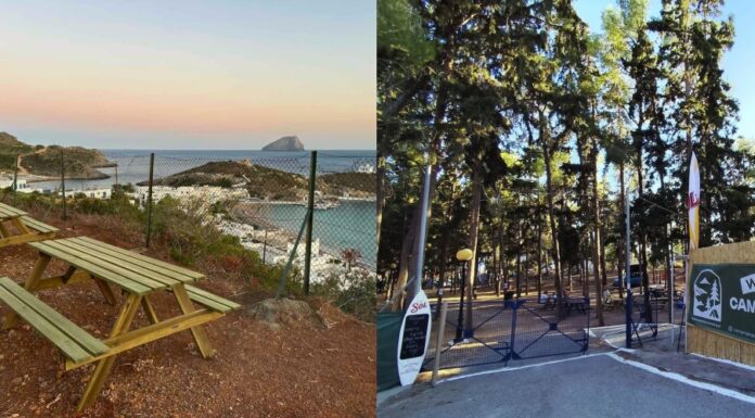 Το «Καψάλι» με τη φυσική σκιά που χαρίζουν τα 1169 δέντρα του είναι εδώ για να σου θυμίσει πώς είναι το αληθινό κάμπινγκ